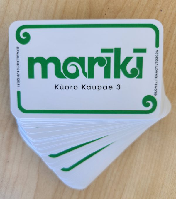 Pack of game cards:  Marīkī Kūoro Kaupae 3