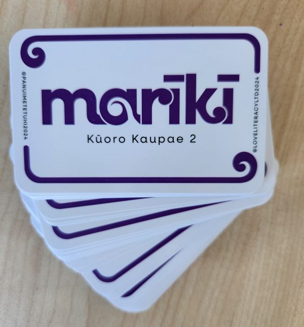 Pack of game cards:  Marīkī Kūoro Kaupae 2