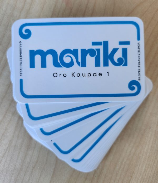 Pack of game cards:  Marīkī Oro Kaupae 1