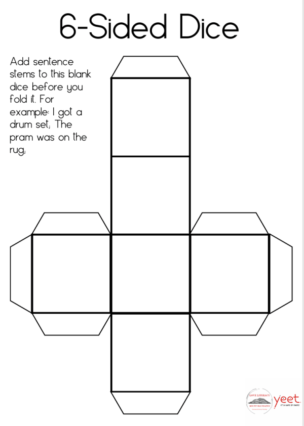 6-Sided Sentence Conjunction Dice - Image 4